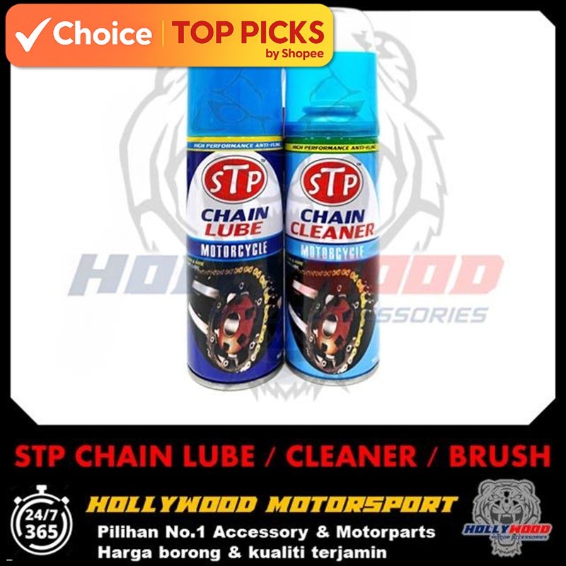 STP CHAIN LUBE CHAIN CLEANER MOTORCYCLE SPRAY RANTAI MOTOR MINYAK ...