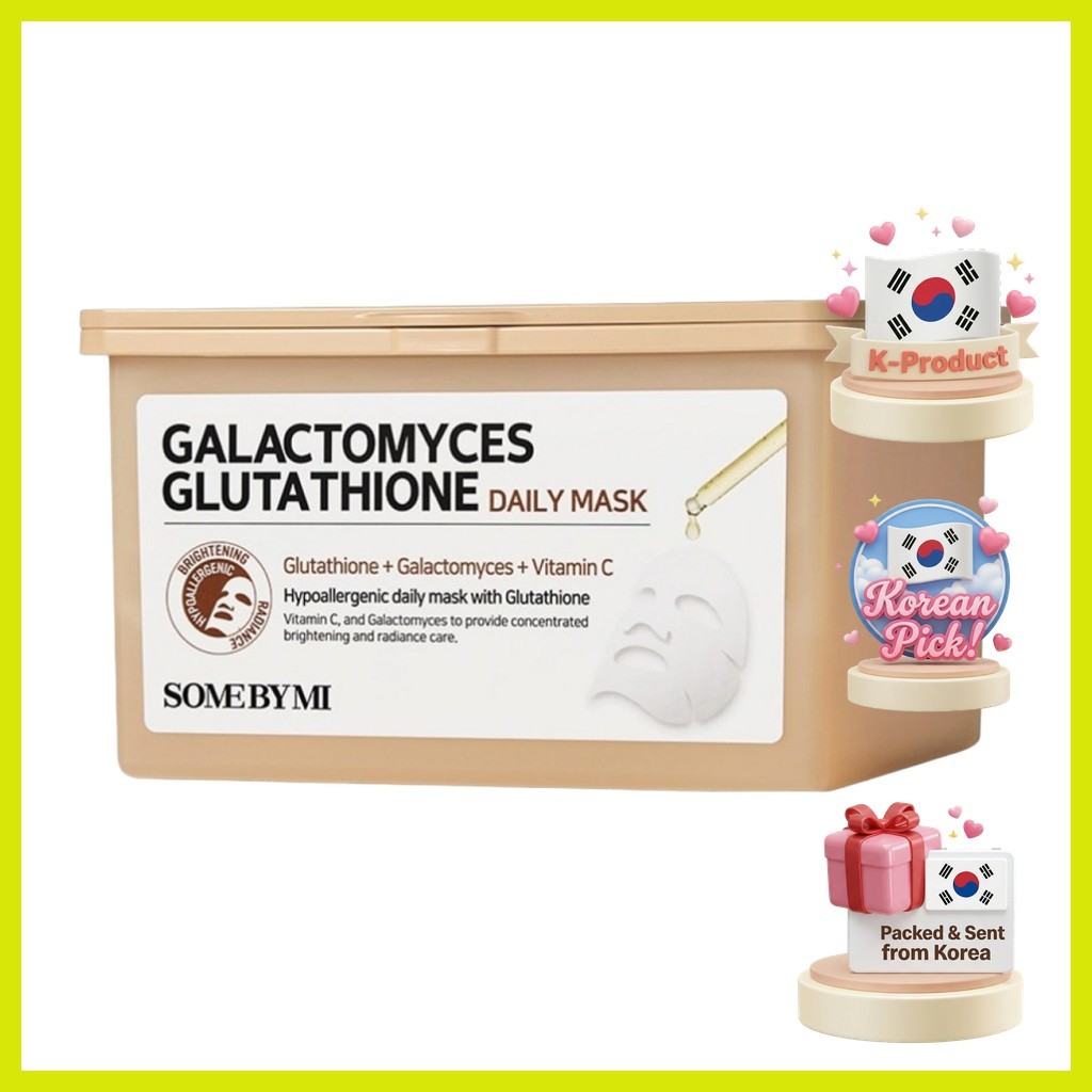 some by mi] Galactomyces Glutathione Daily Mask, 1pc / Korean Face Mask / Brightening Effect / 100% Genuine by 온유 글로벌