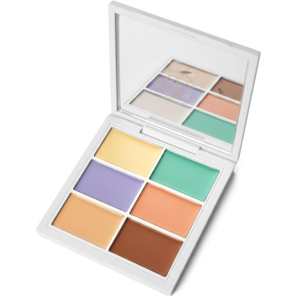 6 Colors Correcting Palette, Makeup Cream Contour Palette, Contouring ...