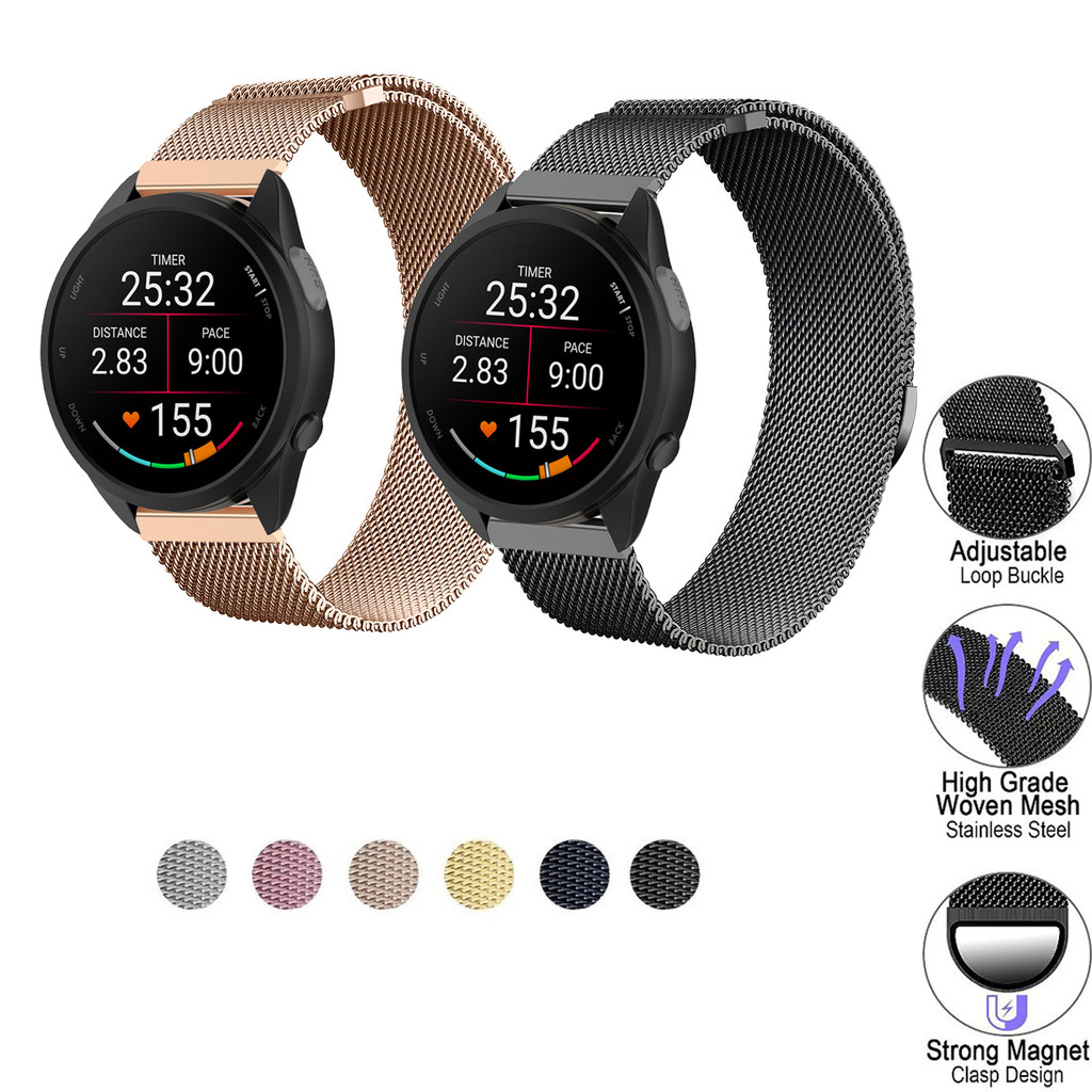 Correa para Garmin Fenix 8 47mm/Fenix 7/Fenix 7 Pro/Fenix 6/Fenix 6 Pro/Fenix 5, Quickfit 22mm Nylon de Repuesto Correas Deportivo para Forerunner 965/955/945/935
