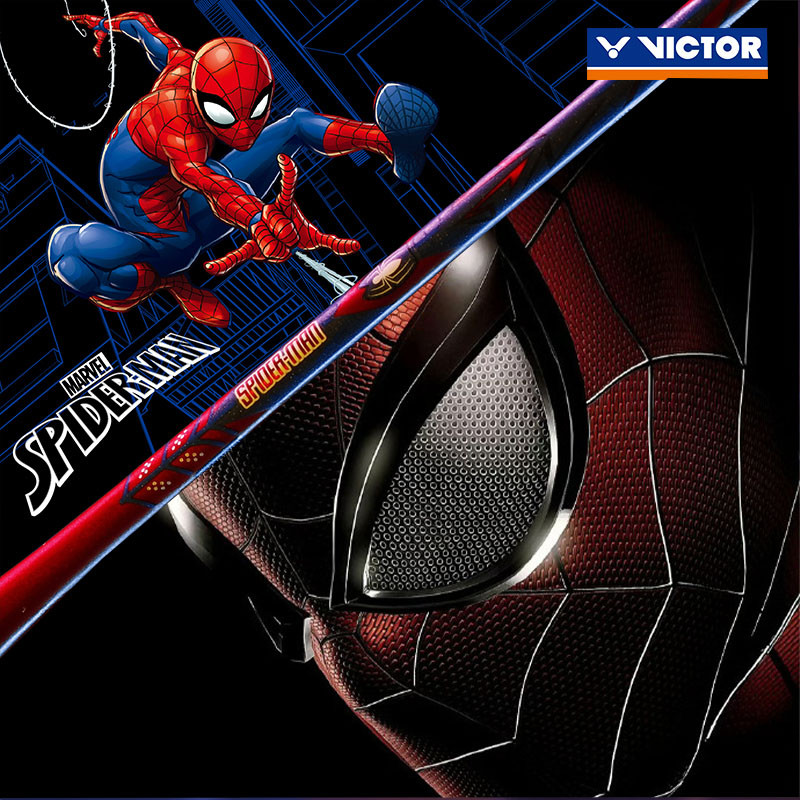 Victor Badminton Racket Spider-Man Collaboration Series Classic Racket ...