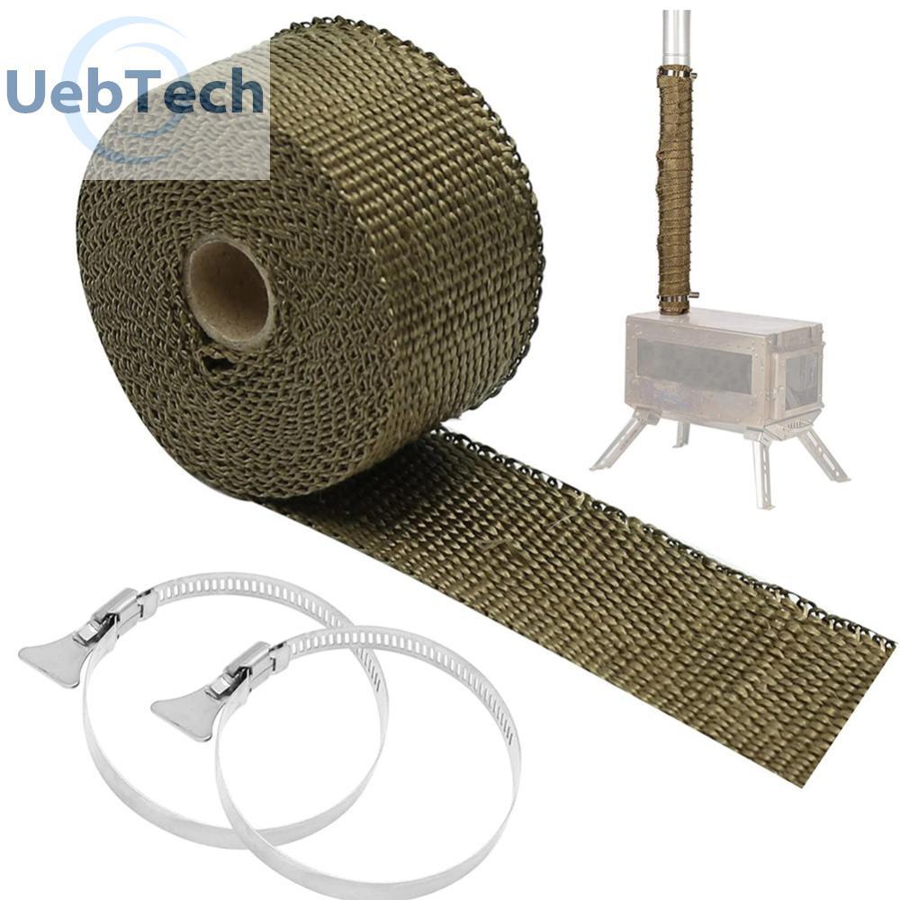 [uebtech.my] Adjustable Camping Tent Stove Chimney Fireproof Ribbon ...