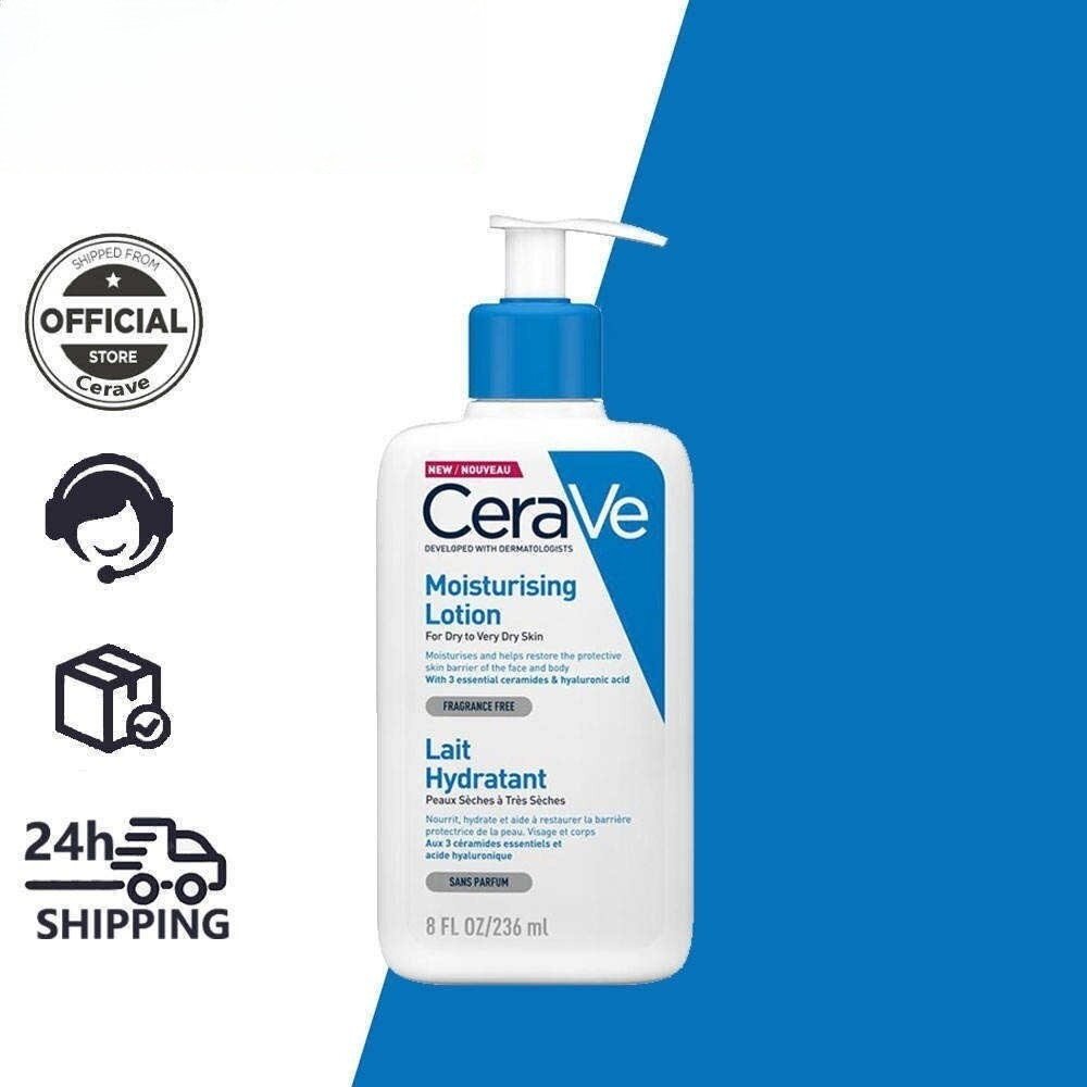 CeraVe moisturising Lotion 236ml/437ml Daily Moisturizing for Normal to ...