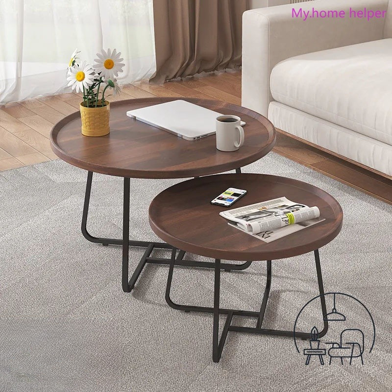 🔥Coffee table /small round table of round simple coffee table beside ...