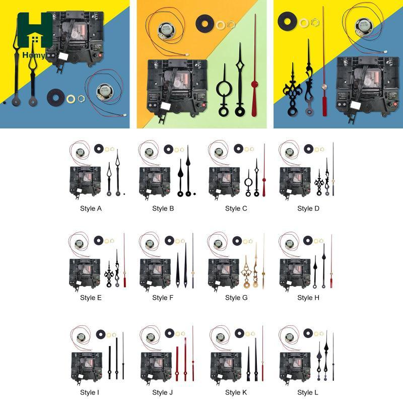Homyl Large Clock Movement Mechanism, with Hands Music Box Mechanism ...