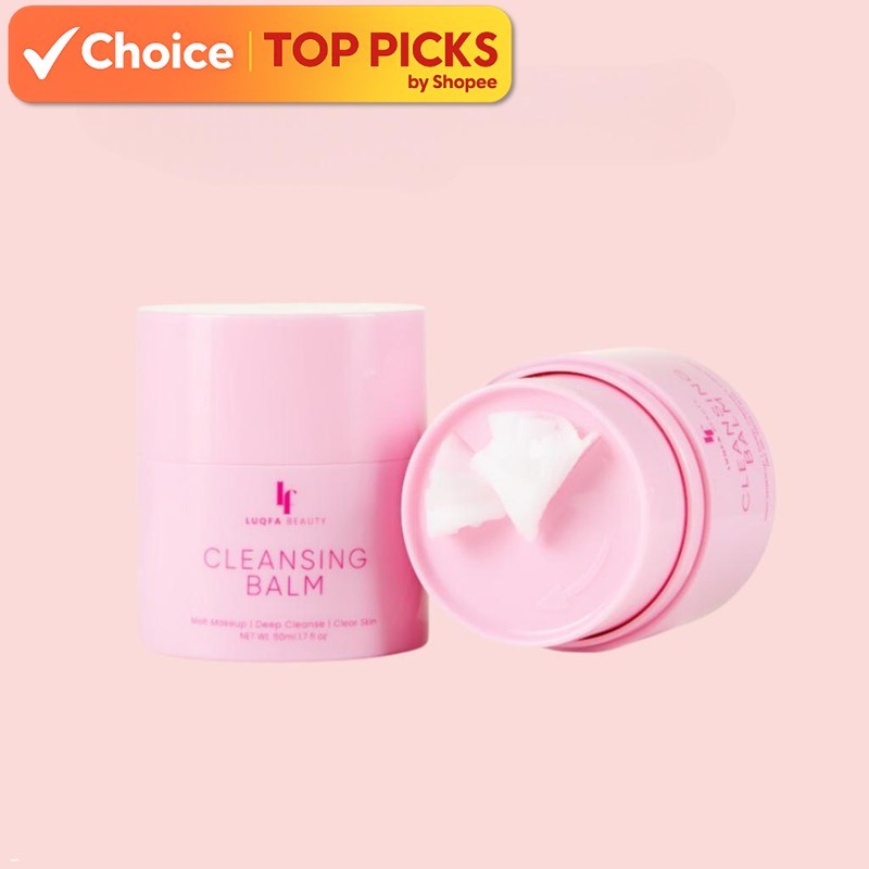 Luqfa Beauty Cleansing Balm – Gentle Makeup Remover, Deep Clean ...