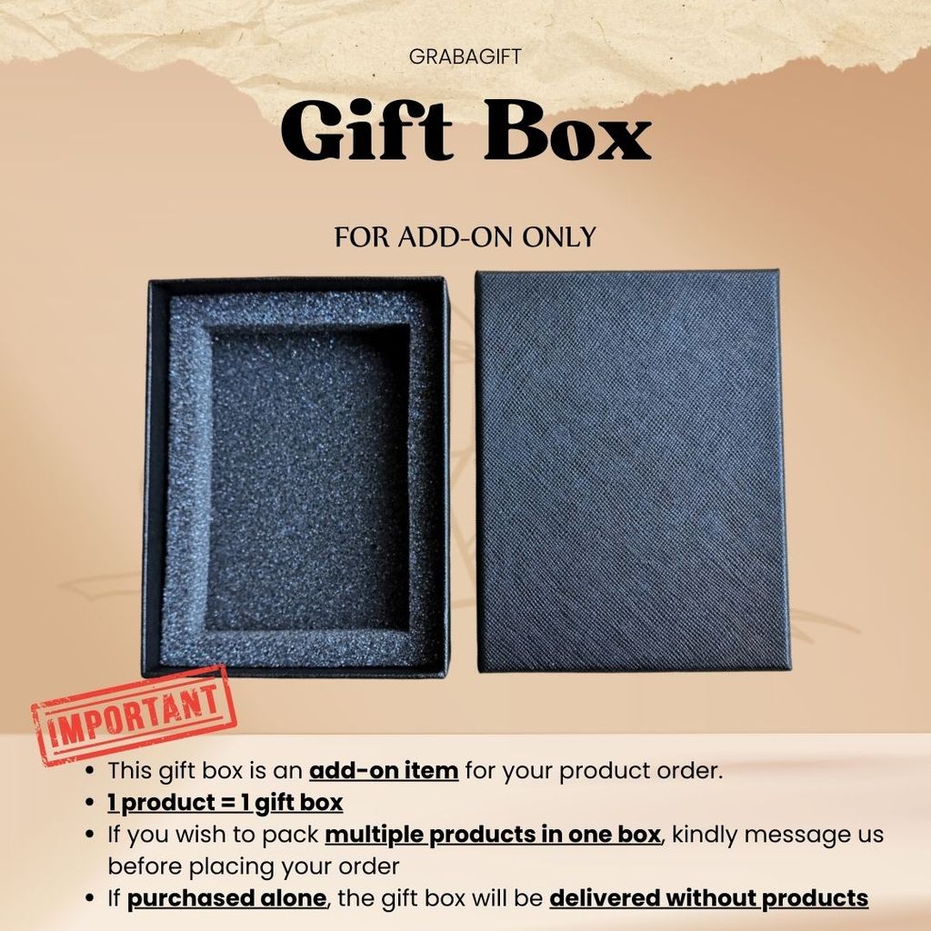 GRABAGIFT Gift Accessories Gift Box & Wish Card (For Add-On Deals Only ...