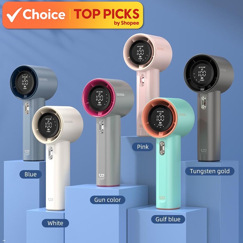 Premium Quality | High Speed Handheld Fan Strong Wind 100 Gear With ...