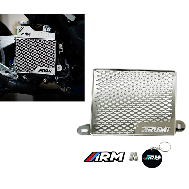 ORI ARUMI NMAX V1-V3 NVX V1-V3 RADIATOR COVER ENGINE COVER ALLOY ...