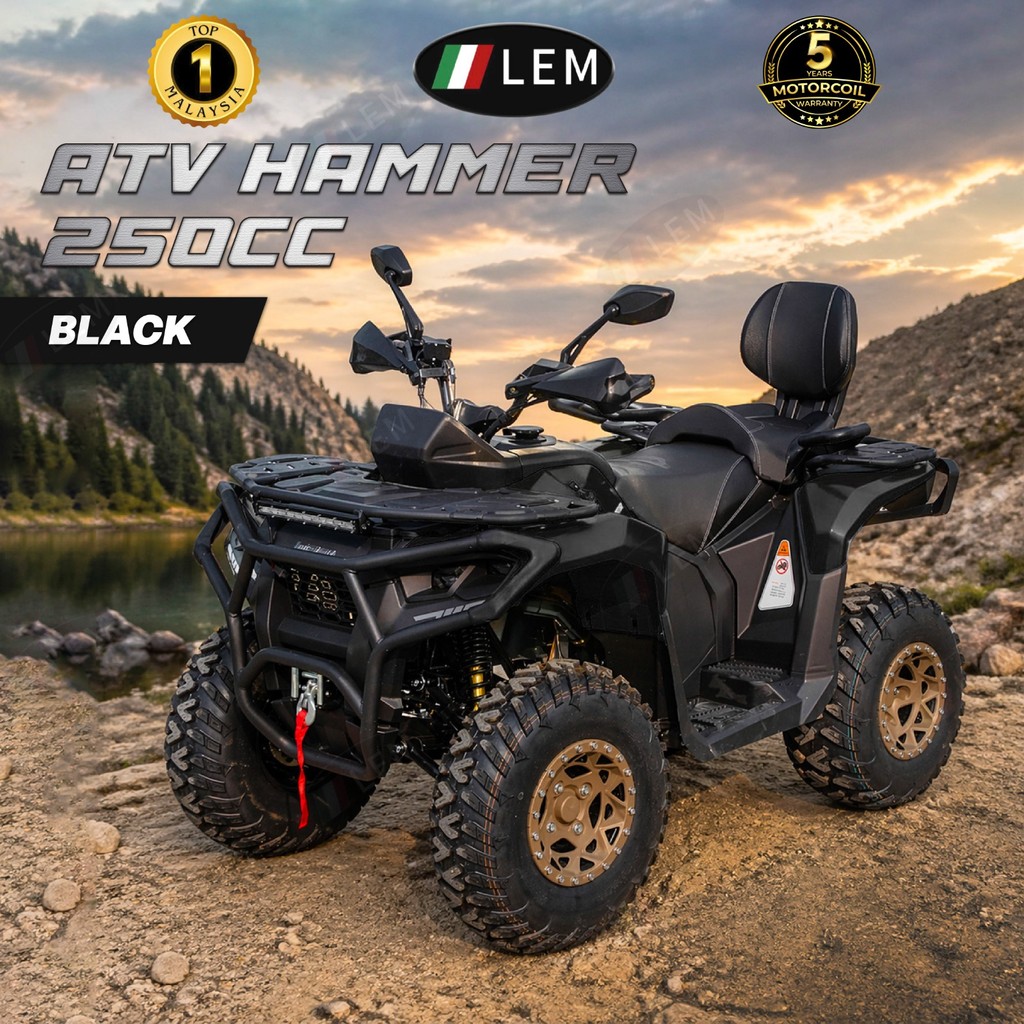 NEW MODEL 2026 ATV HAMMER 250CC UNTUK KEGUNAAN KEBUN PETANI | Shopee ...