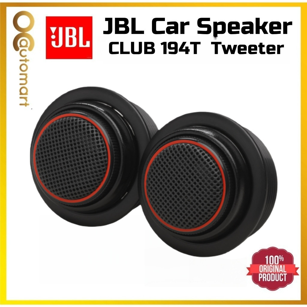 JBL Club 194T Edge-Driven Dome Tweeter 19mm 3/4