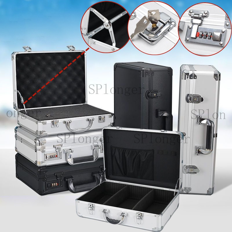 Aluminum Alloy Tool Box Safety Equipment Organizer Instrument Box ...