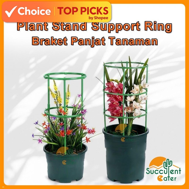 Stackable Plant Support Ring Rack Bracket Braket Panjat Tanaman Pokok ...