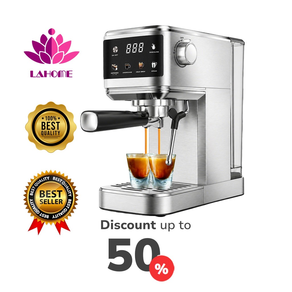 Lahome Cold / Hot Brew Espresso Coffee Machine Maker Professional ...