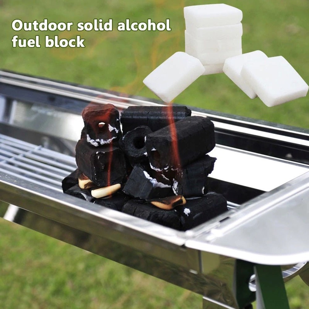 Fire Block Starter Hexamine Alcohol Solid Fuel Tablet Lilin Stove ...