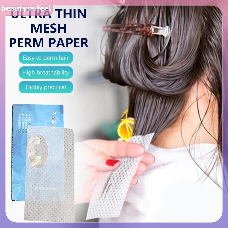 Beautyoufeel Hair Perming Paper Hair Curler Salon Temperature Resistant ...