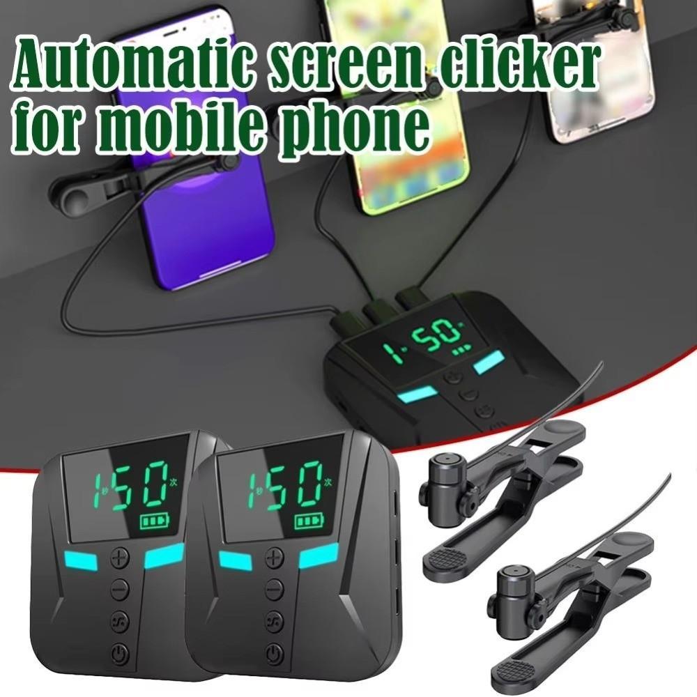 OKHALLO Auto Clicker for Phone, Continuous Clicking Simulated Finger ...