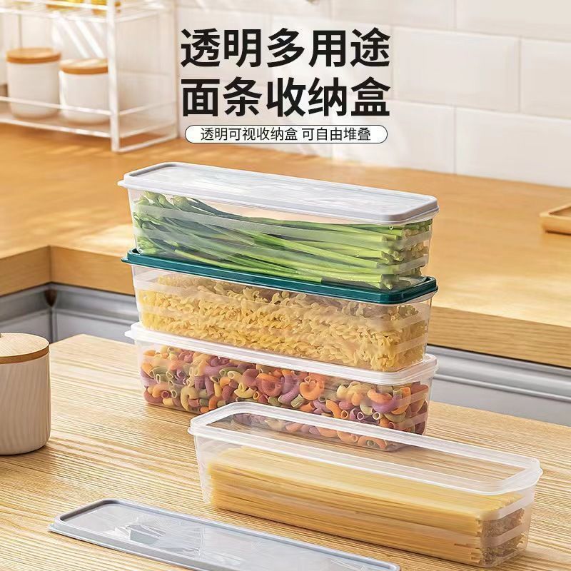 Fresh Box Pasta Noodle Plastic Food Preservation Sealed Box Kitchen ...