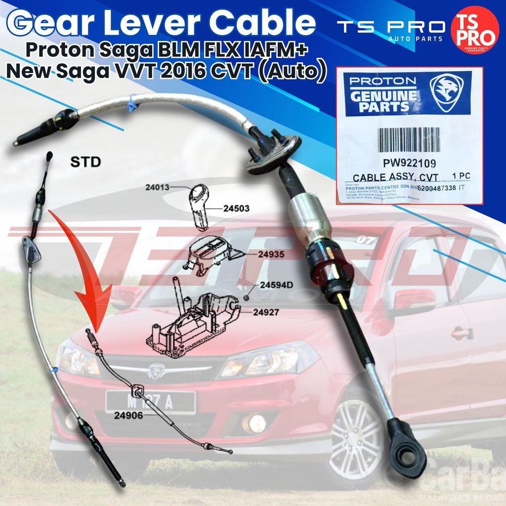 Proton Saga BLM FLX IAFM+ New Saga VVT 2016 CVT (Auto) Genuine Gear ...