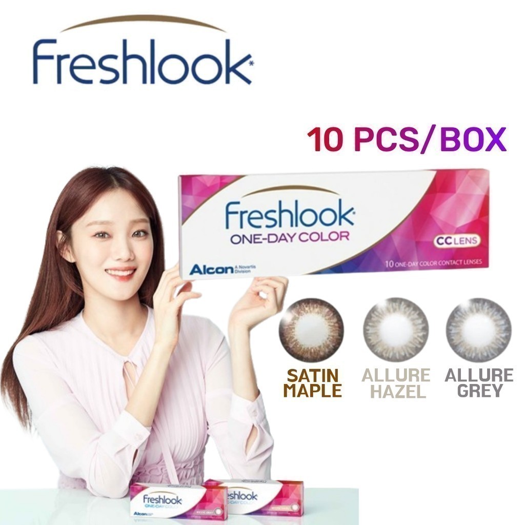 ( 10 PCS) Alcon Freshlook Color One Day CC Lens Daily Disposable ...