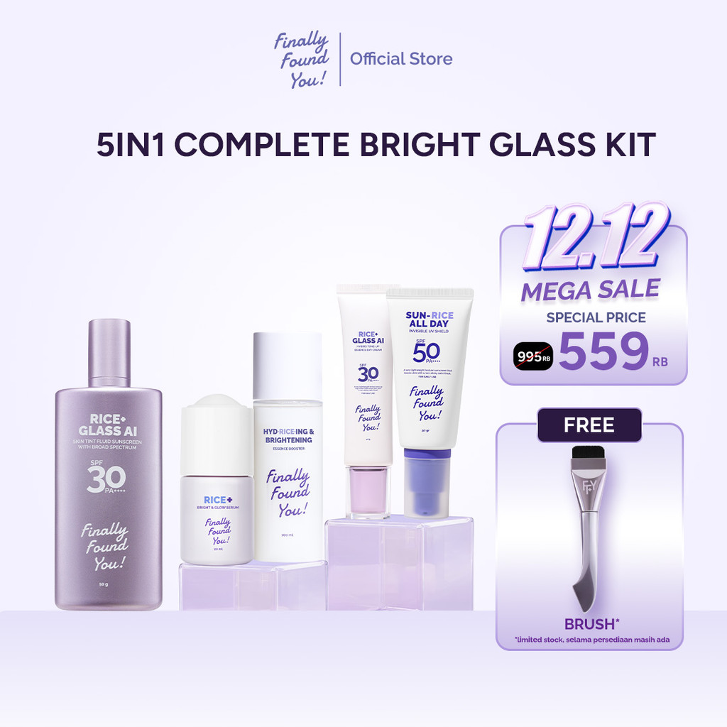 Finally Found You! 5in1 Complete Bright Glass Kit (2in1 Skin Tint ...