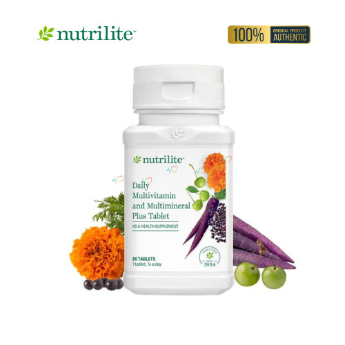 Nutrilite Daily Multivitamin and Multimineral Plus Tablet - 90 tab ...