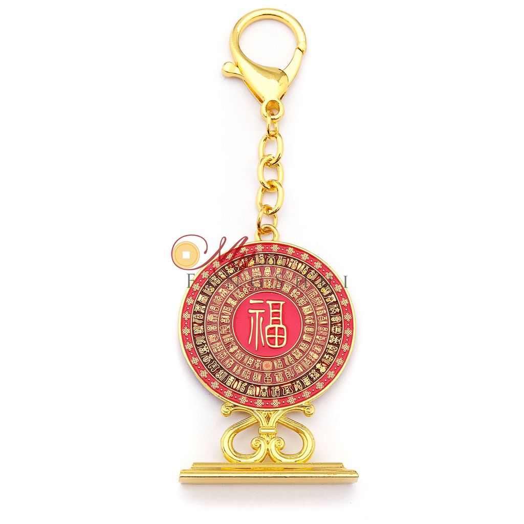 Feng Shui Big Auspicious 100 Fu Mirror Amulet To Activate the Most ...