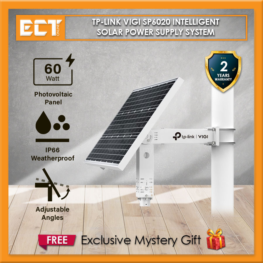 TP-Link Vigi SP6020 Intelligent Solar Power Supply System with 60W ...