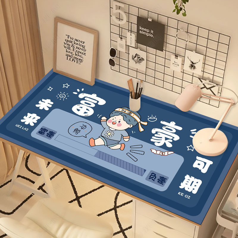 table mat 卡通桌垫学生书桌垫一抹净写字垫防水耐脏书桌布免洗学习桌垫 现货 热卖Ready Stock | Shopee Malaysia