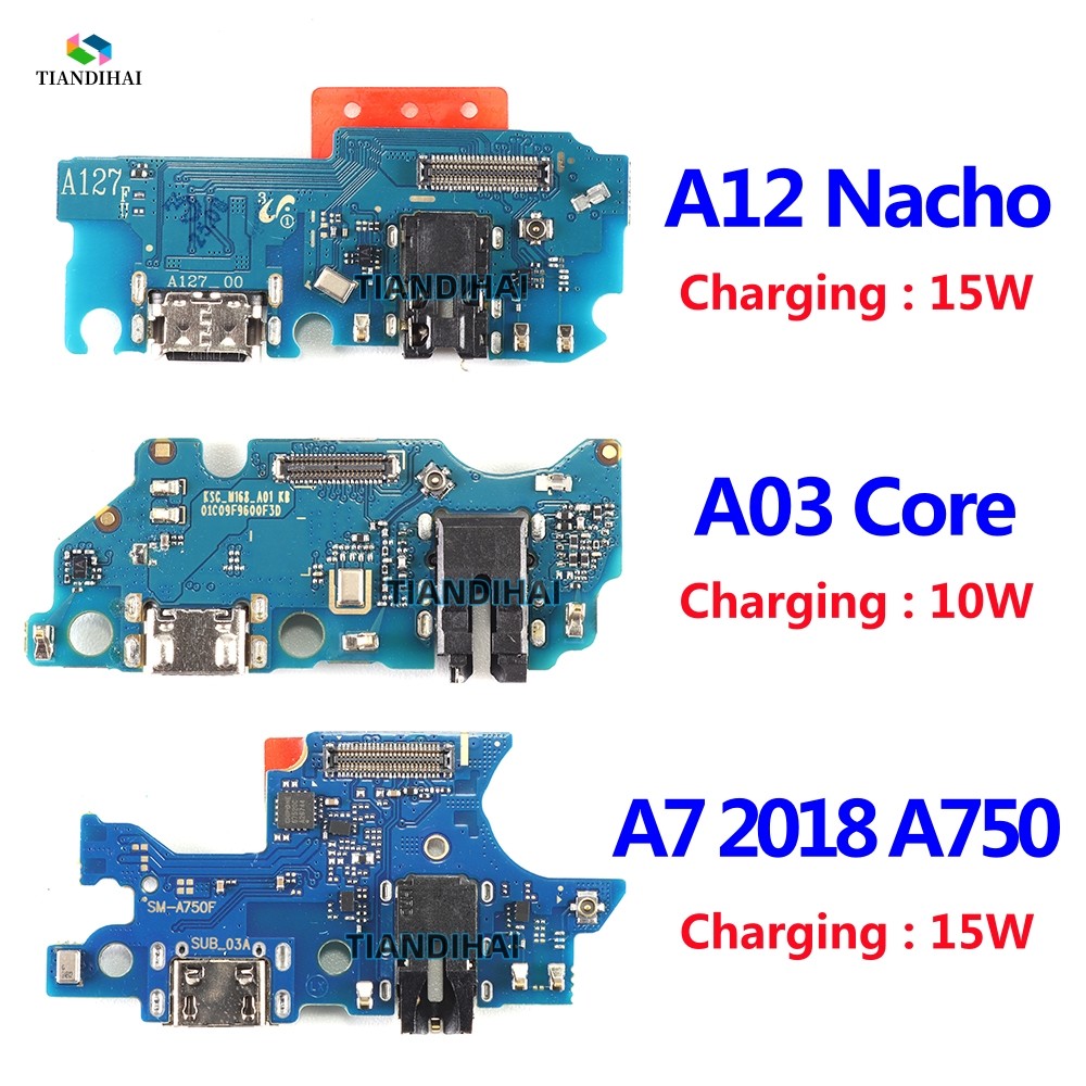 For Samsung Galaxy A12 Nacho A127 A03 Core A032 A7 2018 A750 USB Dock ...