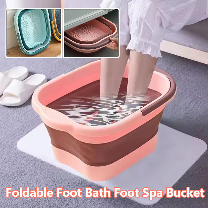 Foldable Foot Massage Bucket Portable Footbath Tungku Rendam Kaki Urut ...