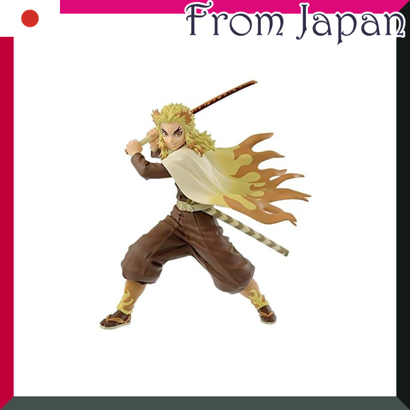 Demon Slayer: Kimetsu no Yaiba VIBRATION STARS Kyojuro Rengoku Figure ...