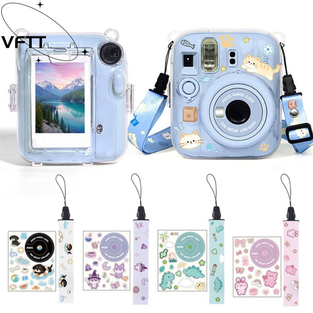 VFTT Instant Camera , Adjustable Strap 3 in 1 Photo Storage Shell ...