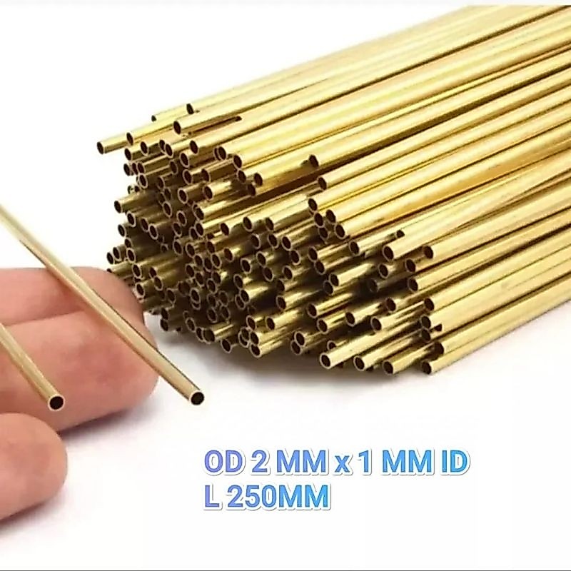Brass Capillary Pipe Capillary Tube OD 2MM 3MM 4MM 5MM 6MM 8MM LENGTH ...
