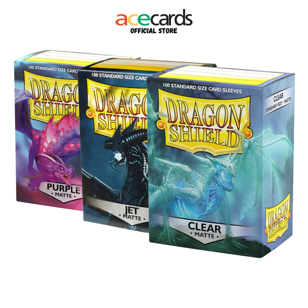 Dragon Shield Matte Standard Card Sleeves (100 pcs)  Multiple Colors |  Shopee Malaysia