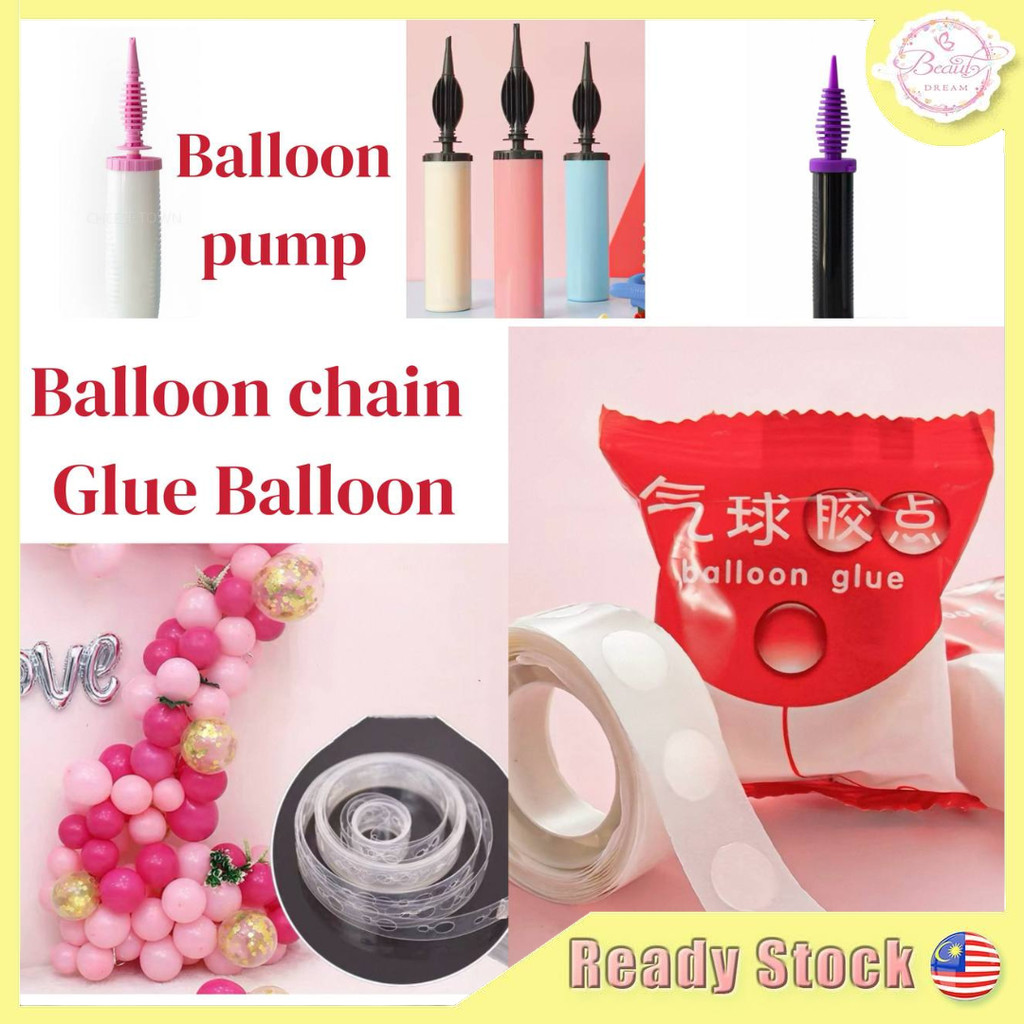 ⚡️Ready Stock⚡️Pump Balloon Hand Push Inflatable Manual Balloon Air ...