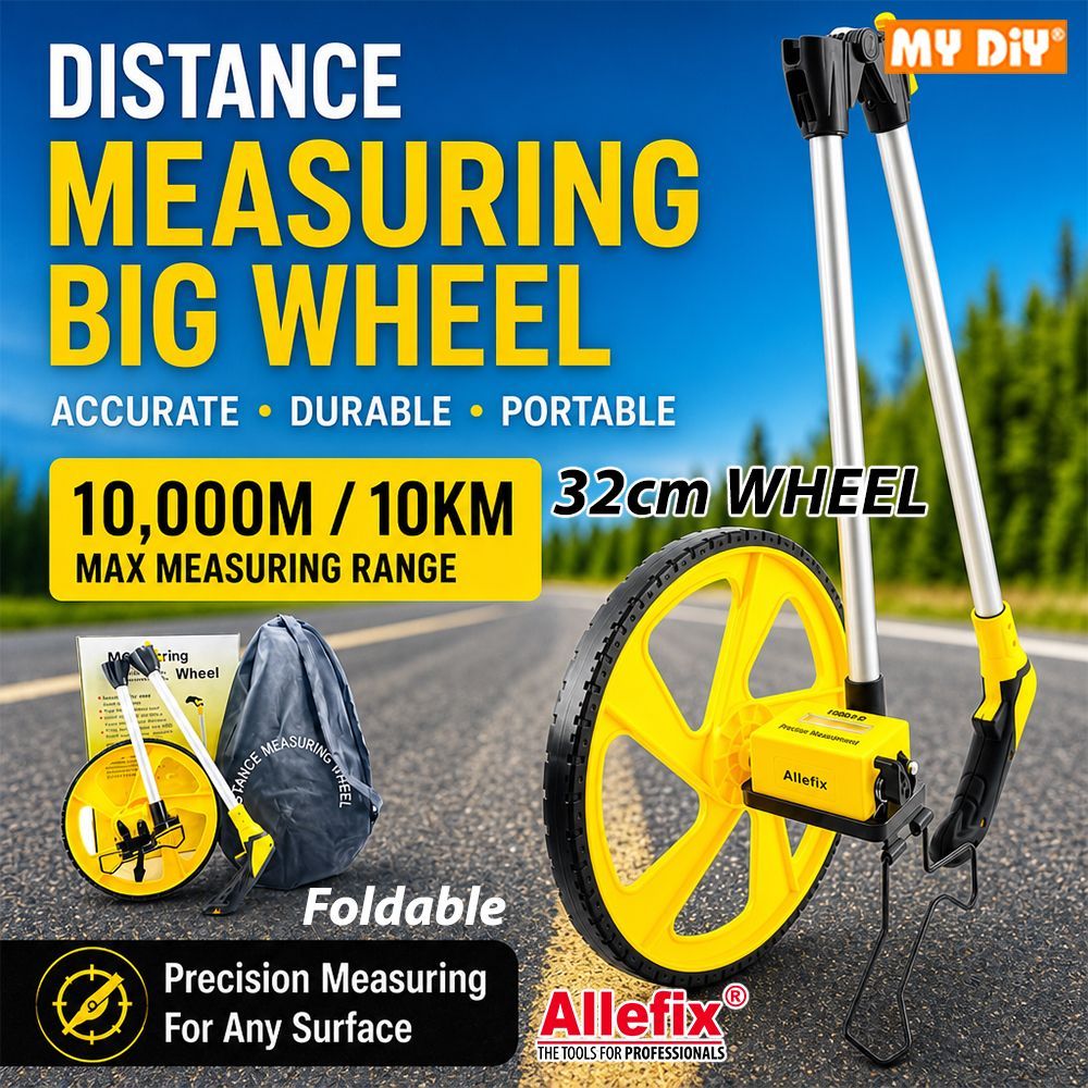 TWENTYFOURSEVEN - Distance Measuring Analog WHEEL ROLLER 10KM ...