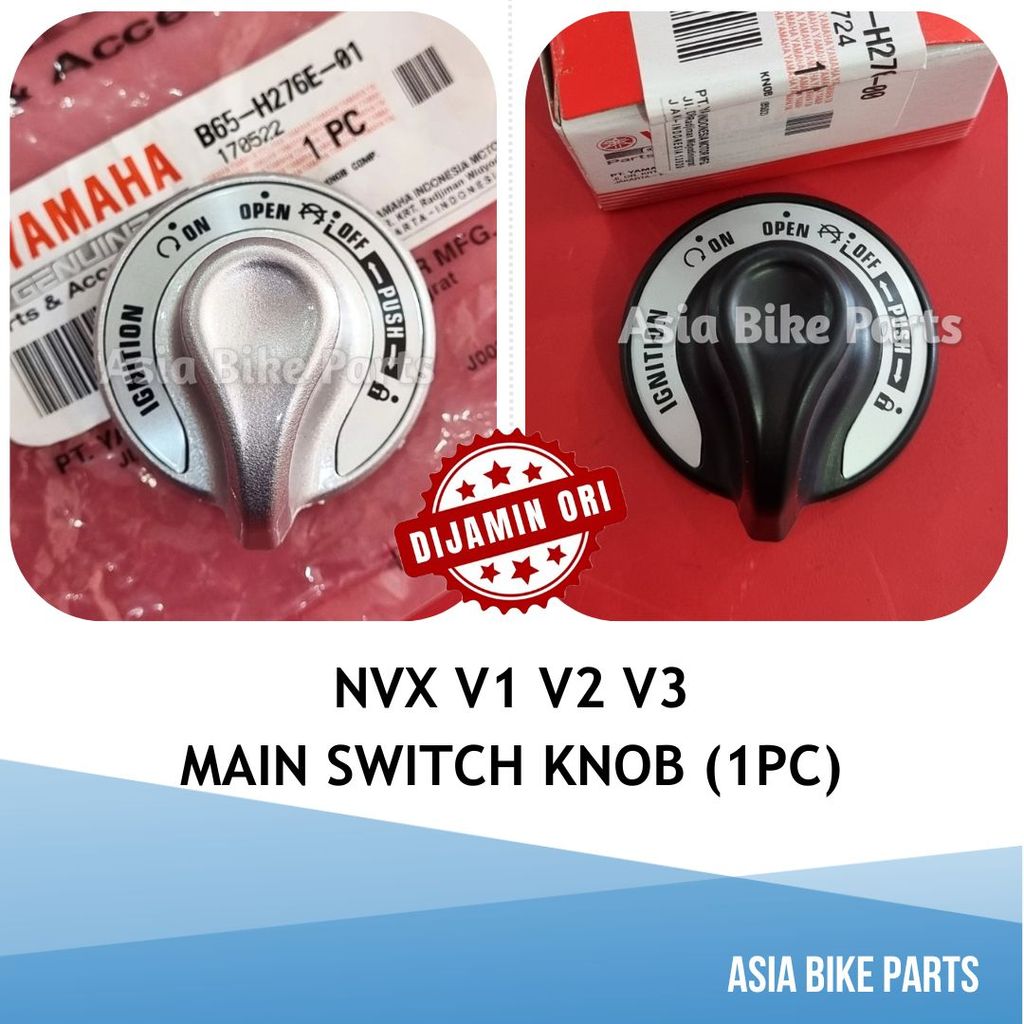 Yamaha Original NVX V1 V2 V3 Main Switch Knob / Suis Cap Cover On Off ...