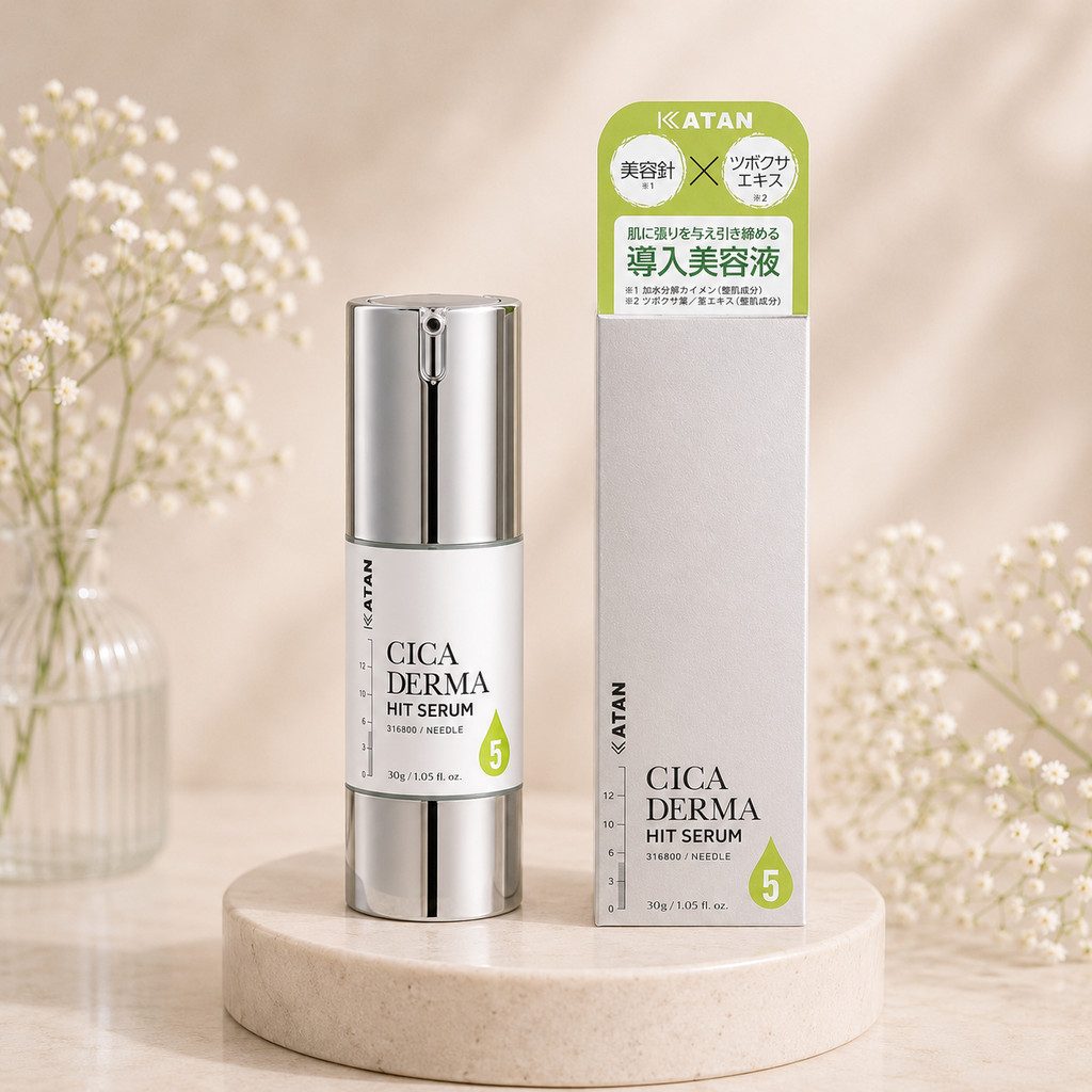 KATAN Cica Derma Hit Serum 5 30g Cica Needle Shot for Sensitive