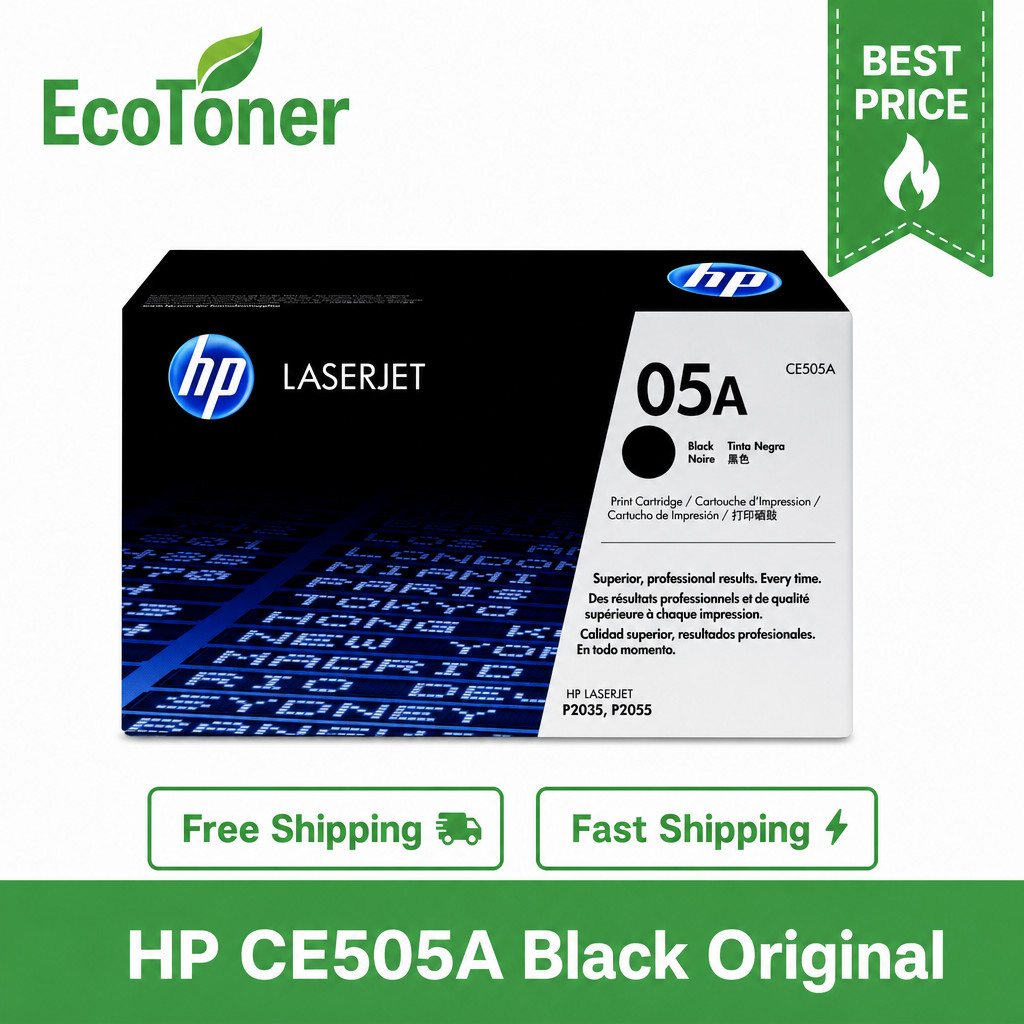 HP CE505A 05A Black Original LaserJet Toner Cartridge | Shopee Malaysia