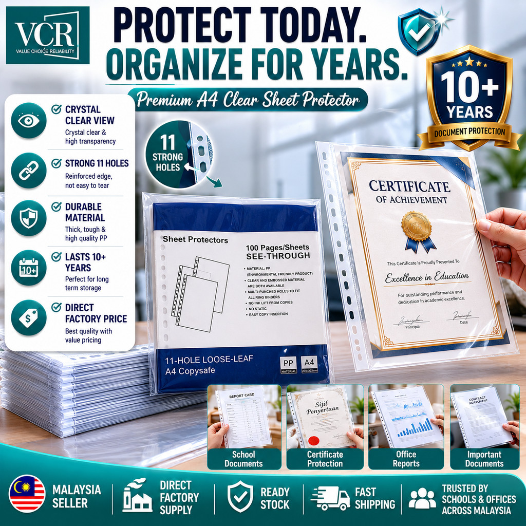 clear sheet protector - Prices and Promotions - Oct 2026 | Shopee Malaysia