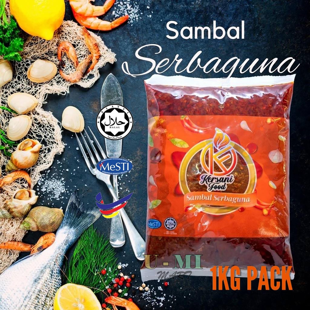 KERSANI SAMBAL SERBAGUNA 1KG | Shopee Malaysia