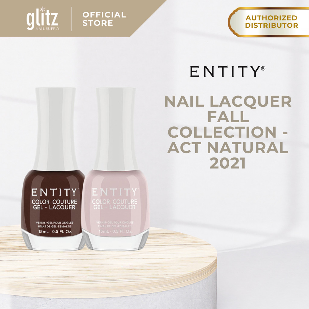ENTITY Nail Lacquer Act Natural Fall Neutral Collection (15ml) | Shopee ...