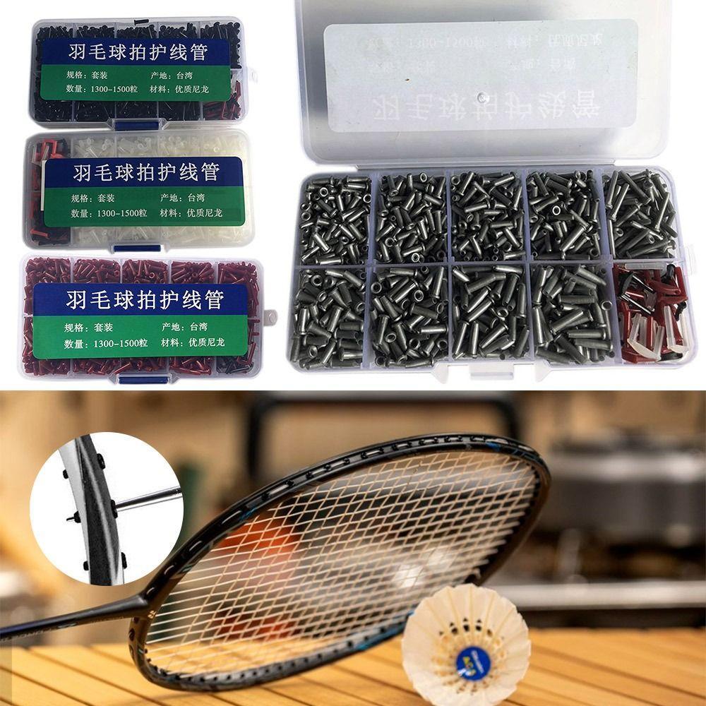 GESH1 1 Box Badminton Racket Grommets Eyelets High Quality Thread Nail ...