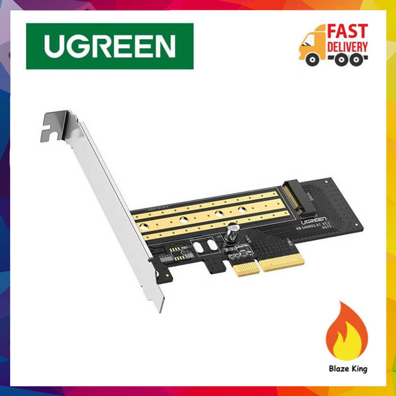 Ugreen PCIE to M2 Adapter NVMe SSD M.2 Enclosure PCI Express Adapter ...