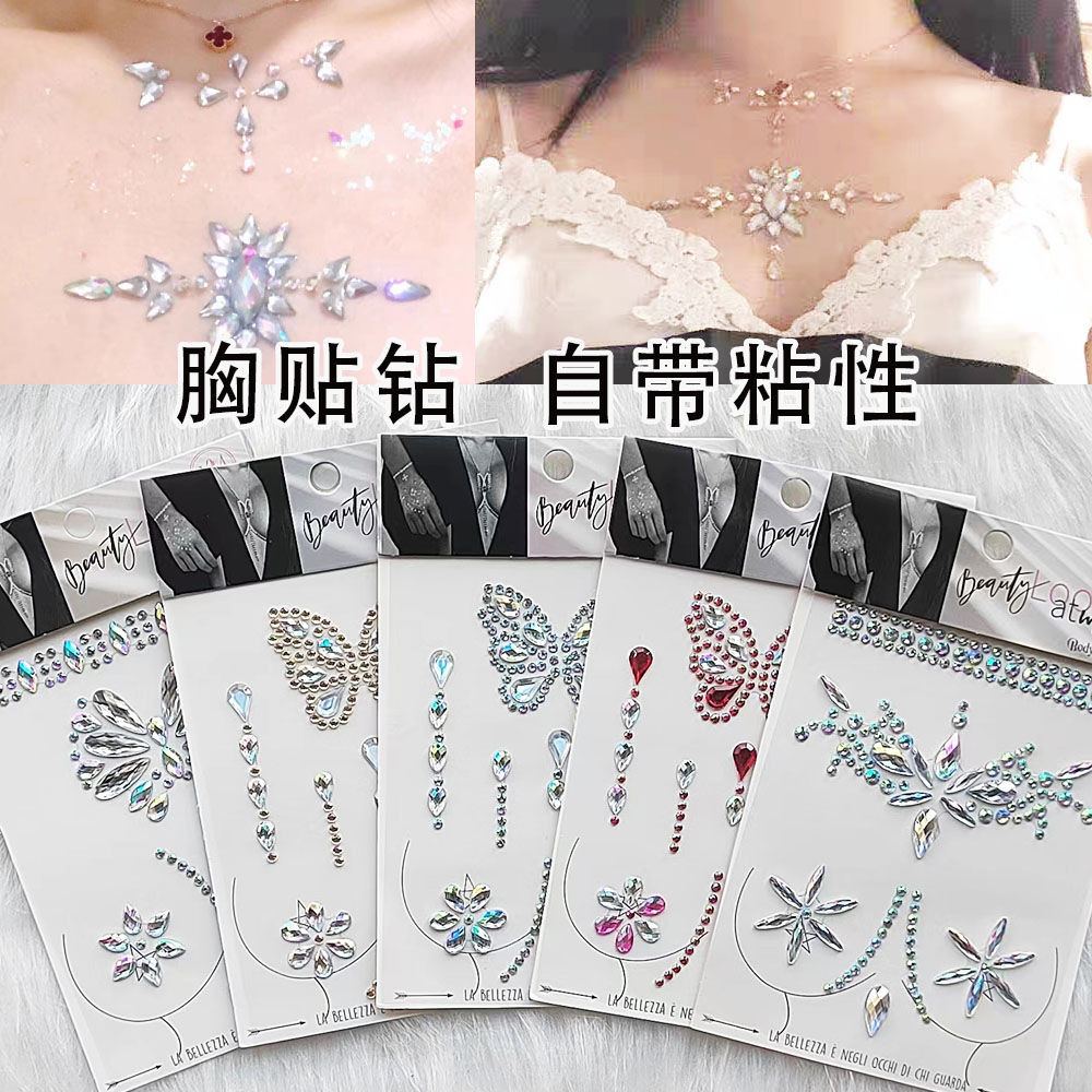 Acrylic Diamond Stickers - European Art Design | Decorative Adhesive ...