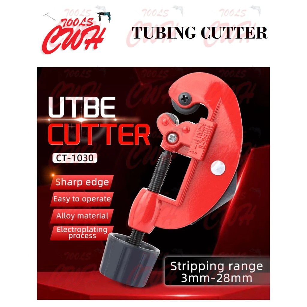 PRC 3-16MM 3-28MM TUBING PIPE COPPER TUBE CUTTER POTONG PIPING STRIP ...