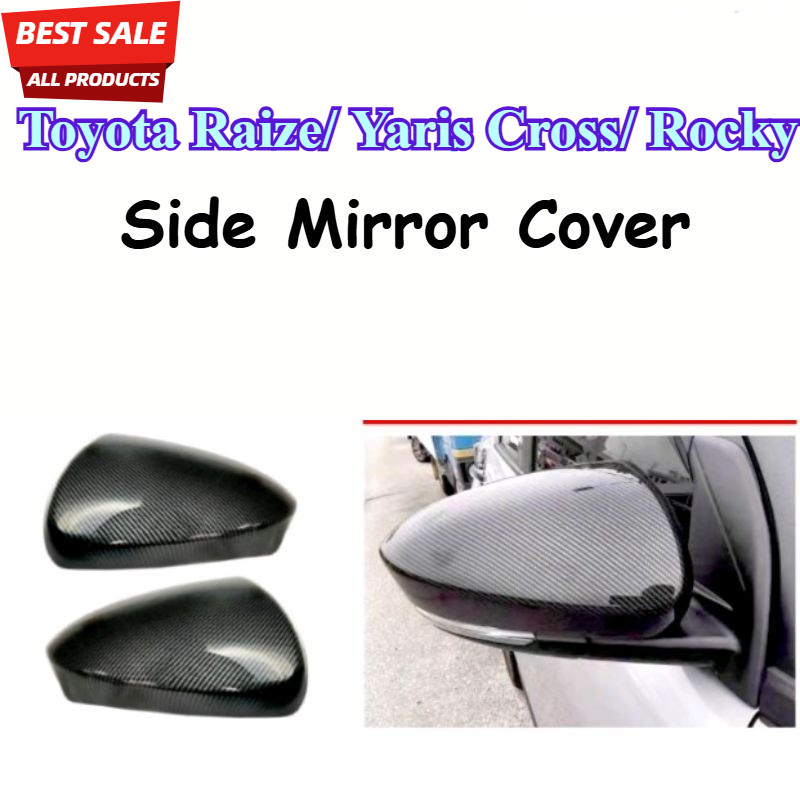 Toyota Raize/ Yaris Cross/ Rocky Car Side Mirror Cover Accessories ...