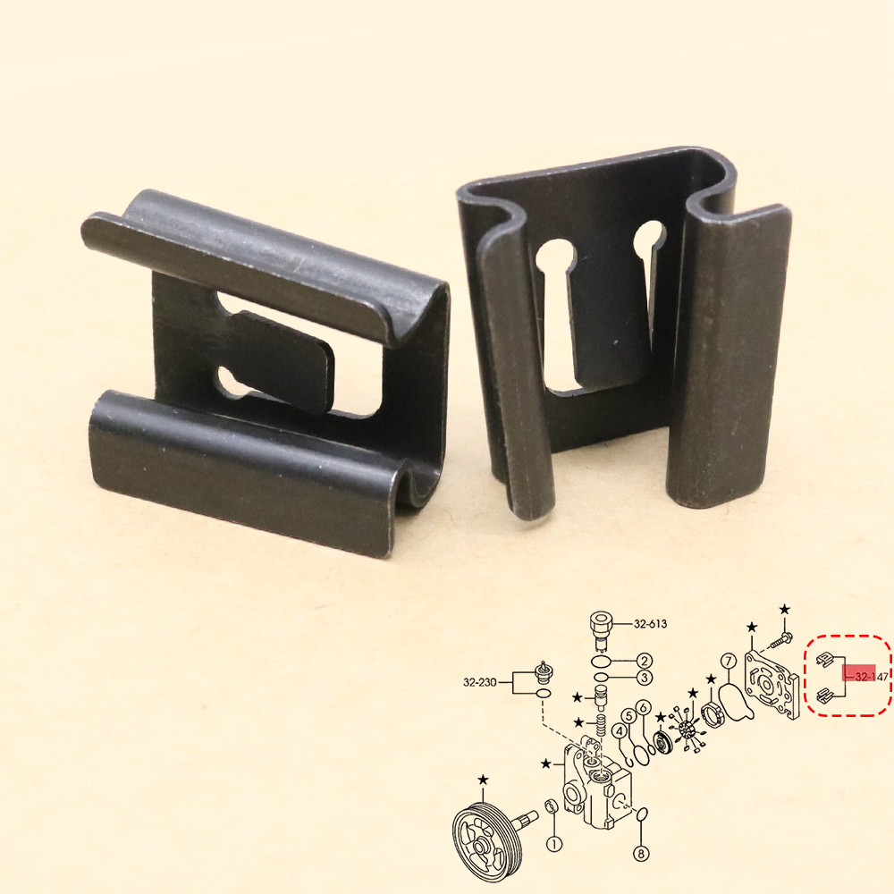 Power Steering Pump Tank Reservoir Mounted Retainer Fixing Buckle Clip ...