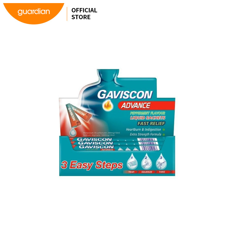 Gaviscon Adv Sac 10Ml X 24S | Shopee Malaysia